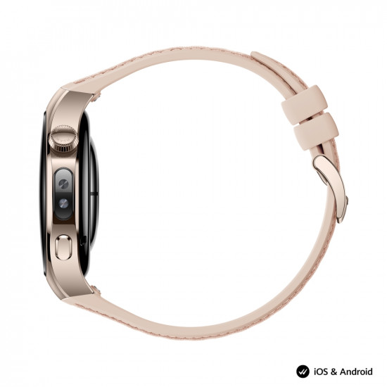Часовник Huawei Watch 5, Soc-L29L, Stellar Beige + Huawei FreeBuds 6i White Часовник Huawei Watch 5, Soc-L29L, Stellar Beige + Huawei FreeBuds 6i White