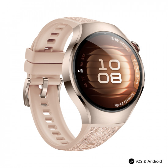 Часовник Huawei Watch 5, Soc-L29L, Stellar Beige + Huawei FreeBuds 6i White Часовник Huawei Watch 5, Soc-L29L, Stellar Beige + Huawei FreeBuds 6i White