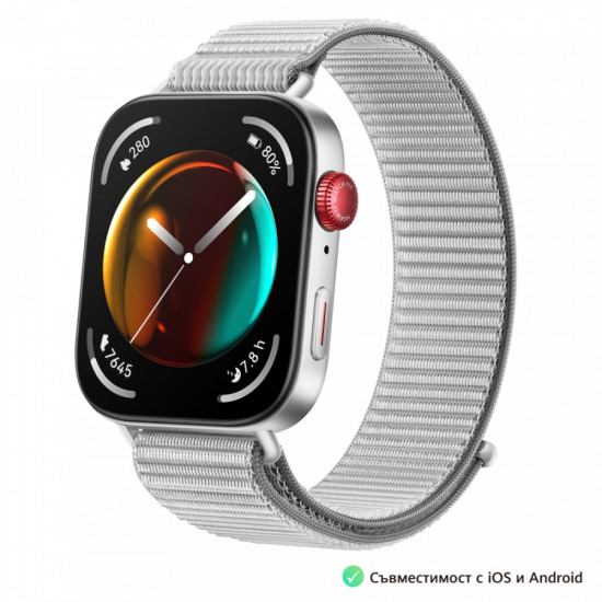 Часовник Huawei Watch Fit 3 Solo-B19T Grey Nylon Часовник Huawei Watch Fit 3 Solo-B19T Grey Nylon