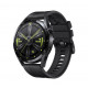 Часовник Huawei Watch GT 3 46mm, Active Jupiter-B19S, 1.43", Amoled, 466x466, PPI 326, 4GB, Bluetooth 5.2 supports BLE/BR/EDR, 5ATM, NFC, GPS, Battery 455 maAh, Black Fluoroelastomer Strap
