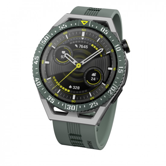 Часовник Huawei Watch GT 3 SE Wilderness Green Amoled, 466x466, PPI 326, BT 5.2, 451 mAh Часовник Huawei Watch GT 3 SE Wilderness Green Amoled, 466x466, PPI 326, BT 5.2, 451 mAh