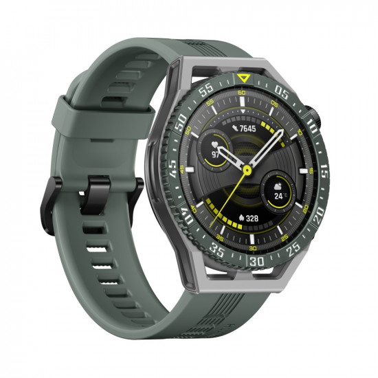 Часовник Huawei Watch GT 3 SE Wilderness Green Amoled, 466x466, PPI 326, BT 5.2, 451 mAh Часовник Huawei Watch GT 3 SE Wilderness Green Amoled, 466x466, PPI 326, BT 5.2, 451 mAh