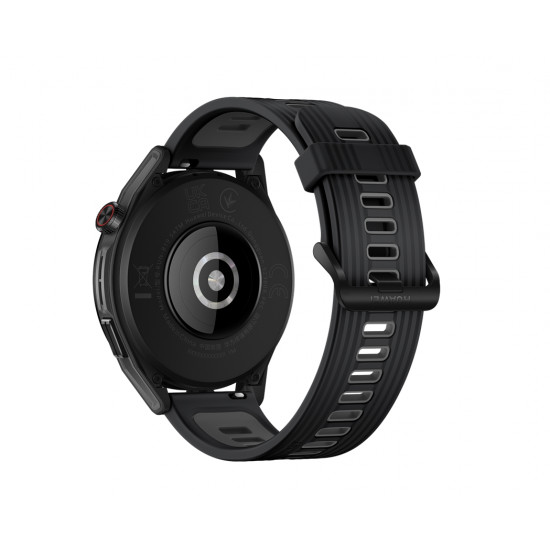 Часовник Huawei Watch GT Runner Runner-B19S, 1.43", Amoled,466x466, 4GB, BT(2.4 GHz, supports BT5.2 and BR+BLE+EDR), WR 5ATM, GPS, WiFi,NFC, Battery 451mAh, Ultra-long battery life 14 days,Harmony OS, APP Galery Black Silicone strap Часовник Huawei Watch GT Runner Runner-B19S, 1.43", Amoled,466x466, 4GB, BT(2.4 GHz, supports BT5.2 and BR+BLE+EDR), WR 5ATM, GPS, WiFi,NFC, Battery 451mAh, Ultra-long battery life 14 days,Harmony OS, APP Galery Black Silicone strap