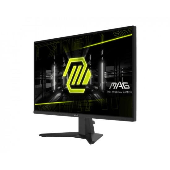 MSI MAG 275QF, 27", Rapid IPS, 0.5ms, 180Hz, AG, WQHD 2560x1440, Adaptive-Sync, AI Vision, CONSOLE MODE, LBL, Anti-Flicker, 100M:1, 300 nits, 1x DP(1.4), 2x HDMI (2.0b), Headphone-out, Tilt, VESA 100, Frameless, 9S6-3CE21M-022