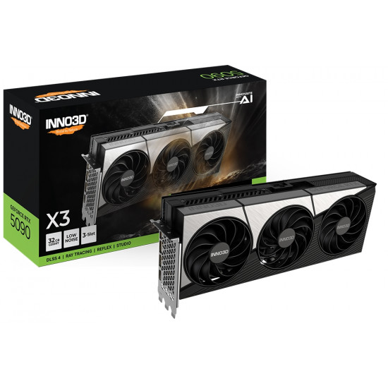 Inno3D GeForce RTX 5090 32GB GDDR7 X3 Inno3D GeForce RTX 5090 32GB GDDR7 X3
