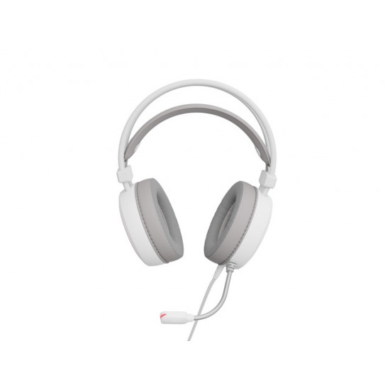 Genesis Headset Neon 613 G2 With Microphone RGB Illumination White