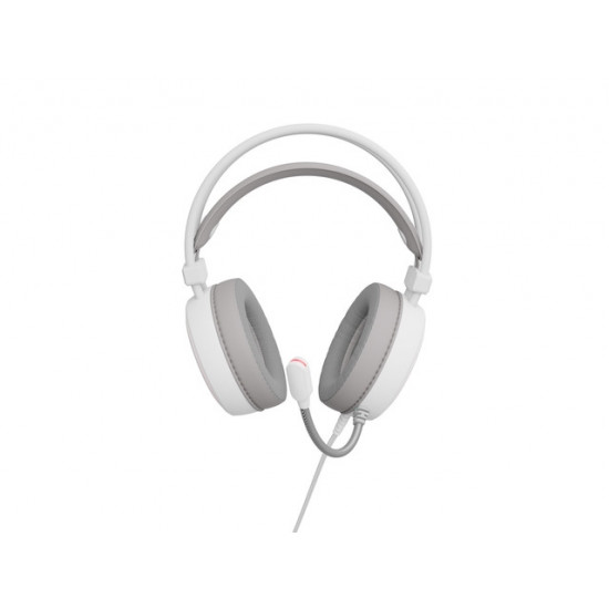 Genesis Headset Neon 613 G2 With Microphone RGB Illumination White