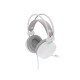 Genesis Headset Neon 613 G2 With Microphone RGB Illumination White