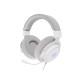 Genesis Headset Neon 764 with microphone, RGB illumination, USB, White Genesis Headset Neon 764 with microphone, RGB illumination, USB, White