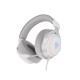Genesis Headset Neon 764 with microphone, RGB illumination, USB, White Genesis Headset Neon 764 with microphone, RGB illumination, USB, White
