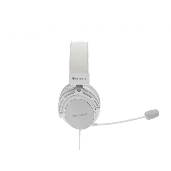 Genesis Headset Toron 301 With Microphone, White Genesis Headset Toron 301 With Microphone, White