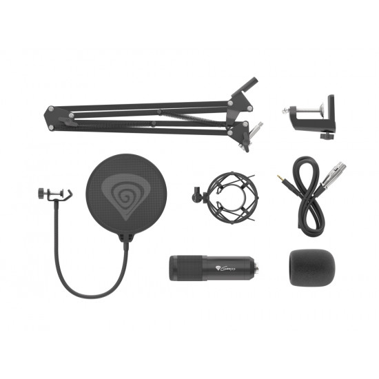 Genesis Microphone Radium 300 Studio XLR ARM Popfilter Genesis Microphone Radium 300 Studio XLR ARM Popfilter