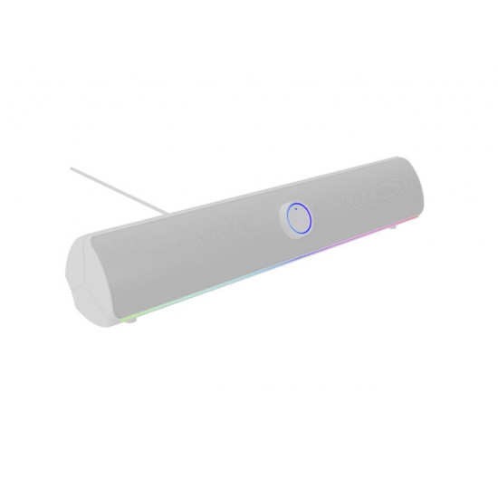 Genesis Soundbar Helium, 312BT, 2.0 Bluetooth, White Genesis Soundbar Helium, 312BT, 2.0 Bluetooth, White