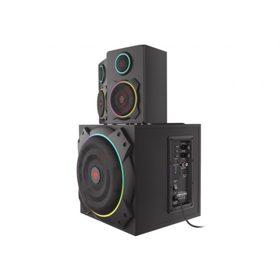 Genesis Speakers Helium 800BT 2.1 Bluetooth ARGB, Black Genesis Speakers Helium 800BT 2.1 Bluetooth ARGB, Black