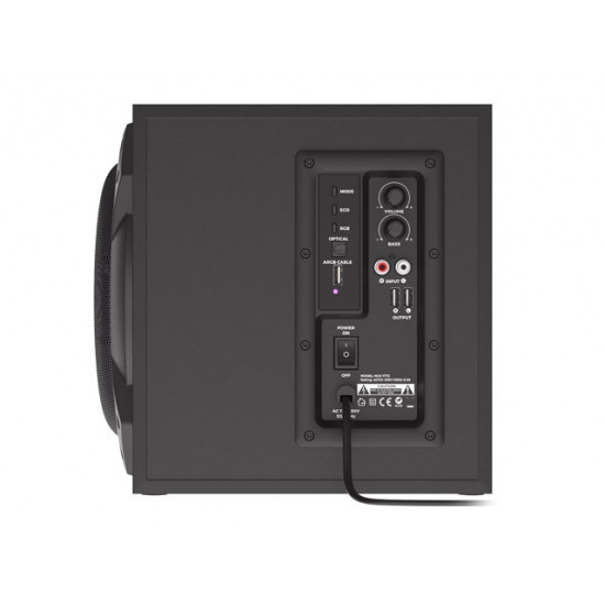Genesis Speakers Helium 800BT 2.1 Bluetooth ARGB, Black Genesis Speakers Helium 800BT 2.1 Bluetooth ARGB, Black