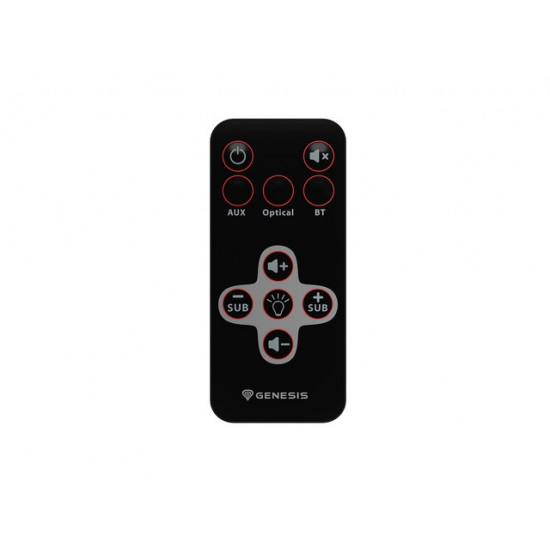 Genesis Speakers Helium 800BT 2.1 Bluetooth ARGB, Black Genesis Speakers Helium 800BT 2.1 Bluetooth ARGB, Black