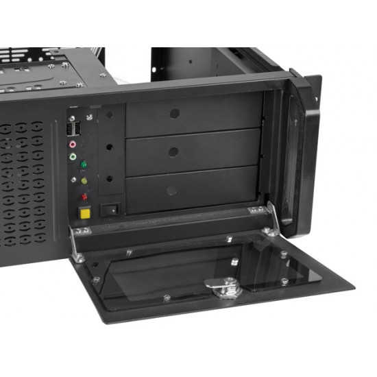 Lanberg rackmount server chassis ATX 450/08 19"/4U Lanberg rackmount server chassis ATX 450/08 19"/4U