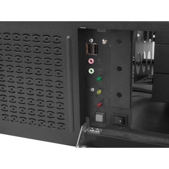 Lanberg rackmount server chassis ATX 450/08 19"/4U Lanberg rackmount server chassis ATX 450/08 19"/4U