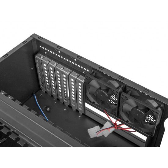Lanberg rackmount server chassis ATX 450/10 19"/4U