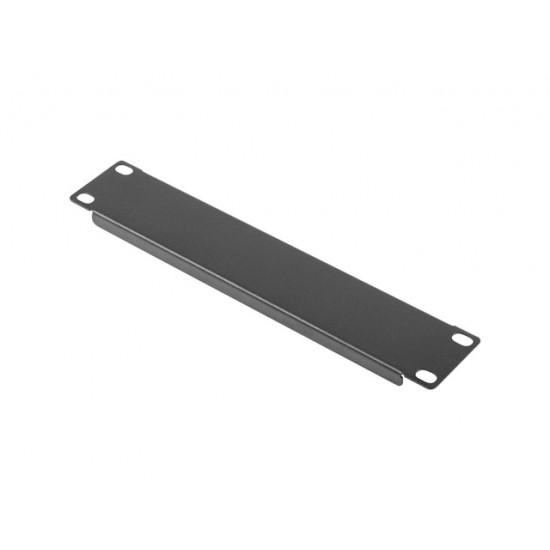 Lanberg 10" blanking panel 1U, black Lanberg 10" blanking panel 1U, black