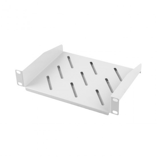 Lanberg 10" fixed shelf 1U / 254x180mm, max load capacity up to 20kg, grey Lanberg 10" fixed shelf 1U / 254x180mm, max load capacity up to 20kg, grey