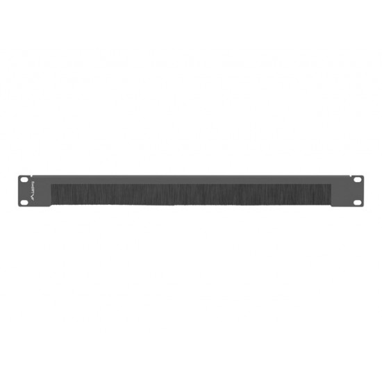 Lanberg 19" brush panel 1U AK-1103-B, black Lanberg 19" brush panel 1U AK-1103-B, black