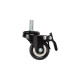 Lanberg castors x4 with thread and brake for wall mounting 19" cabinets Lanberg castors x4 with thread and brake for wall mounting 19" cabinets