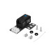 Lanberg closed-loop thermostat 19" 10A with ear terminal block, black Lanberg closed-loop thermostat 19" 10A with ear terminal block, black