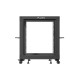 Lanberg open rack 19" 12U 600x600-1100 adjustable black Lanberg open rack 19" 12U 600x600-1100 adjustable black