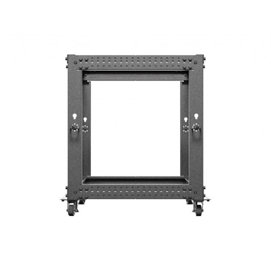 Lanberg open rack 19" 12U 600x600-1100 adjustable black Lanberg open rack 19" 12U 600x600-1100 adjustable black