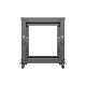 Lanberg open rack 19" 12U 600x600-1100 adjustable black Lanberg open rack 19" 12U 600x600-1100 adjustable black