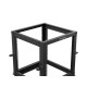 Lanberg open rack 19" 12U 600x600-1100 adjustable black Lanberg open rack 19" 12U 600x600-1100 adjustable black
