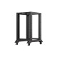 Lanberg open rack 19" 18U 600x800 black