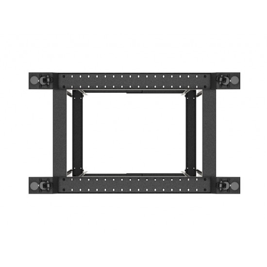 Lanberg open rack 19" 42U 600x1000 black Lanberg open rack 19" 42U 600x1000 black