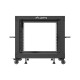 Lanberg open rack 19" 9U 600x600-1100 adjustable black Lanberg open rack 19" 9U 600x600-1100 adjustable black