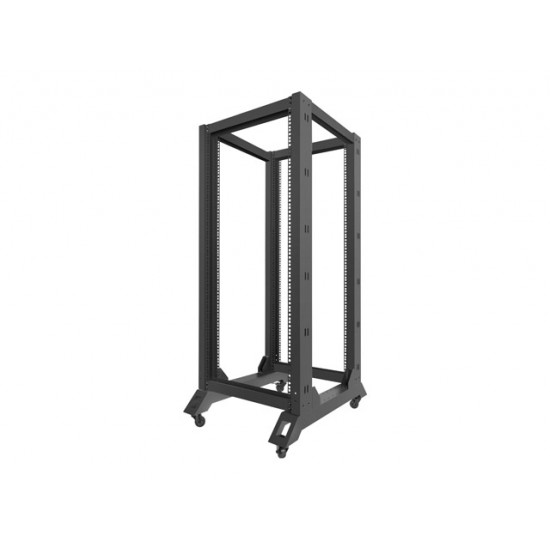 Lanberg open rack 27U 600x800, black Lanberg open rack 27U 600x800, black