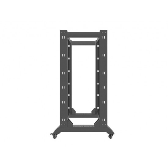 Lanberg open rack 27U 600x800, black Lanberg open rack 27U 600x800, black