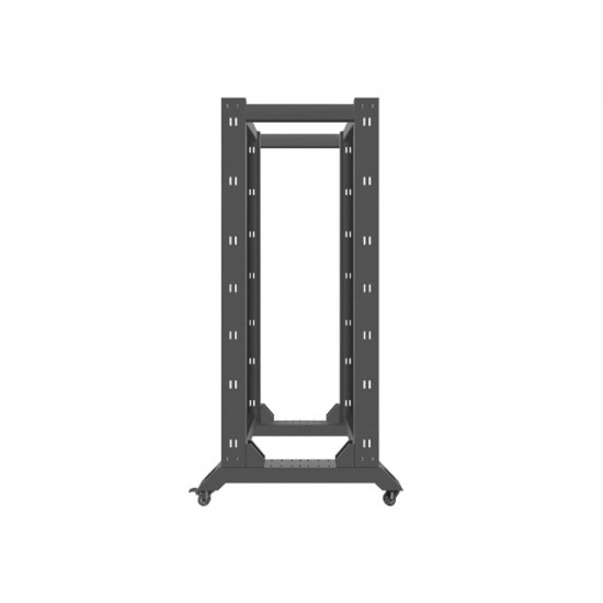 Lanberg open rack 32U  600x800, black