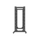 Lanberg open rack 32U  600x800, black