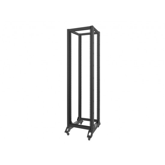 Lanberg open rack 42U 600x800, black Lanberg open rack 42U 600x800, black