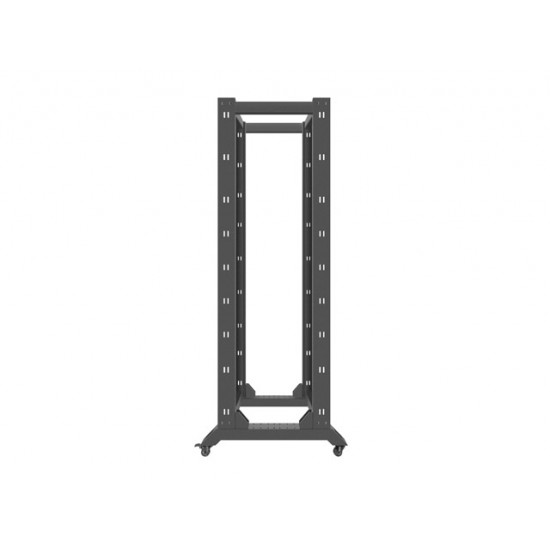 Lanberg open rack 42U 600x800, black Lanberg open rack 42U 600x800, black