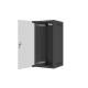 Lanberg rack cabinet 10" wall-mount 12U/280x310 (flat pack) with glass door black Lanberg rack cabinet 10" wall-mount 12U/280x310 (flat pack) with glass door black