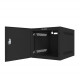 Lanberg rack cabinet 10” wall-mount 4U / 280x310 for self-assembly (flat pack) with metal door, black Lanberg rack cabinet 10” wall-mount 4U / 280x310 for self-assembly (flat pack) with metal door, black
