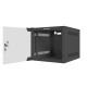 Lanberg rack cabinet 10” wall-mount 4U / 280x310 for self-assembly (flat pack), black Lanberg rack cabinet 10” wall-mount 4U / 280x310 for self-assembly (flat pack), black