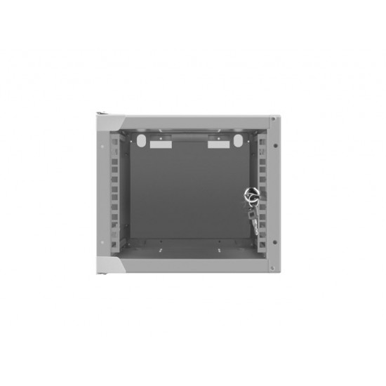 Lanberg rack cabinet 10” wall-mount 4U / 280x310 for self-assembly (flat pack), grey Lanberg rack cabinet 10” wall-mount 4U / 280x310 for self-assembly (flat pack), grey
