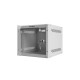 Lanberg rack cabinet 10” wall-mount 4U / 280x310 for self-assembly (flat pack), grey Lanberg rack cabinet 10” wall-mount 4U / 280x310 for self-assembly (flat pack), grey