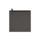Lanberg rack cabinet 10" wall-mount 4U/300x300 (flat pack) with glass door black Lanberg rack cabinet 10" wall-mount 4U/300x300 (flat pack) with glass door black