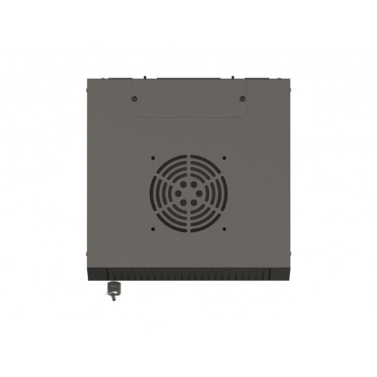 Lanberg rack cabinet 10" wall-mount 6U/300x300 (flat pack) with glass door black Lanberg rack cabinet 10" wall-mount 6U/300x300 (flat pack) with glass door black
