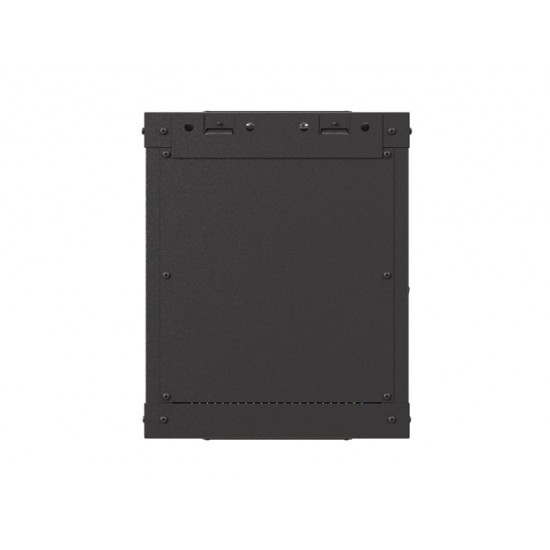 Lanberg rack cabinet 10" wall-mount 6U/300x300 (flat pack) with glass door black Lanberg rack cabinet 10" wall-mount 6U/300x300 (flat pack) with glass door black
