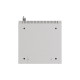 Lanberg rack cabinet 10" wall-mount 6U/300x300 (flat pack) with glass door grey